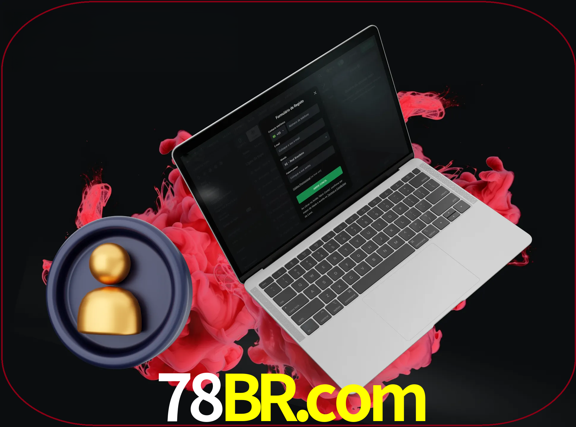 No cabeçalho do site 78br, clique no botão que o levará a um formulário especial onde terá de introduzir as suas informações actuais.