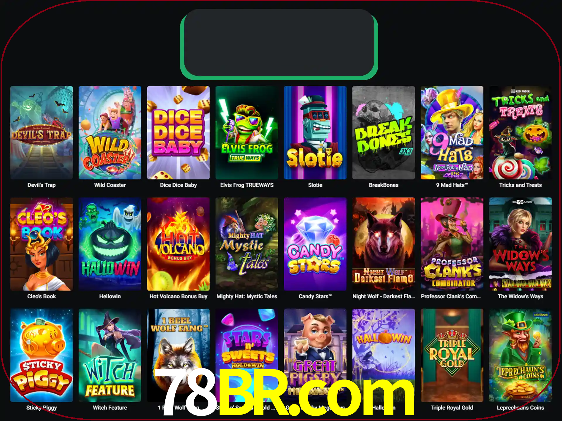 Procure por seus amados jogos de slot.